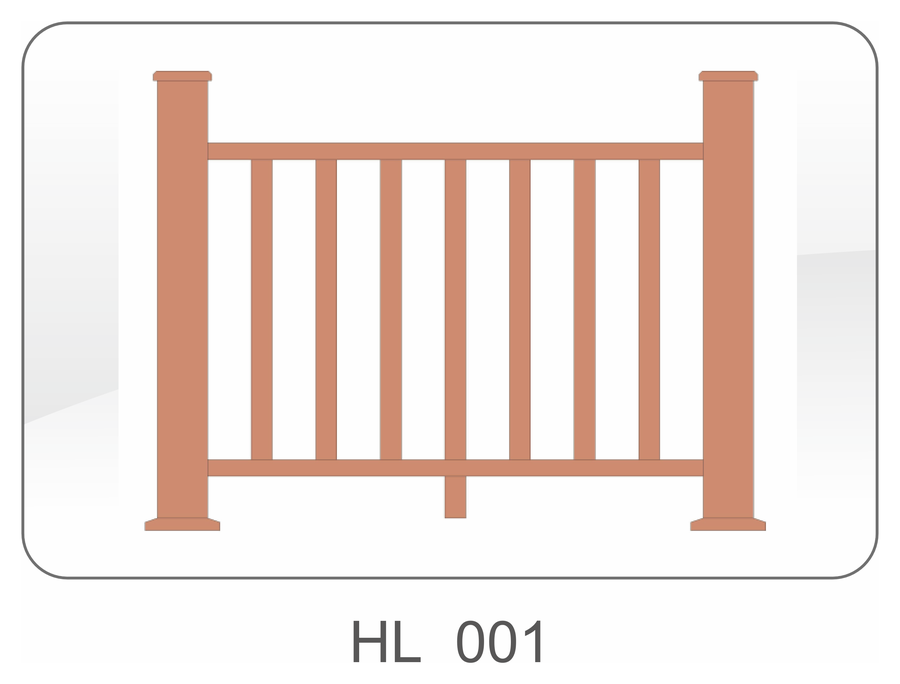 Fence WPC finish